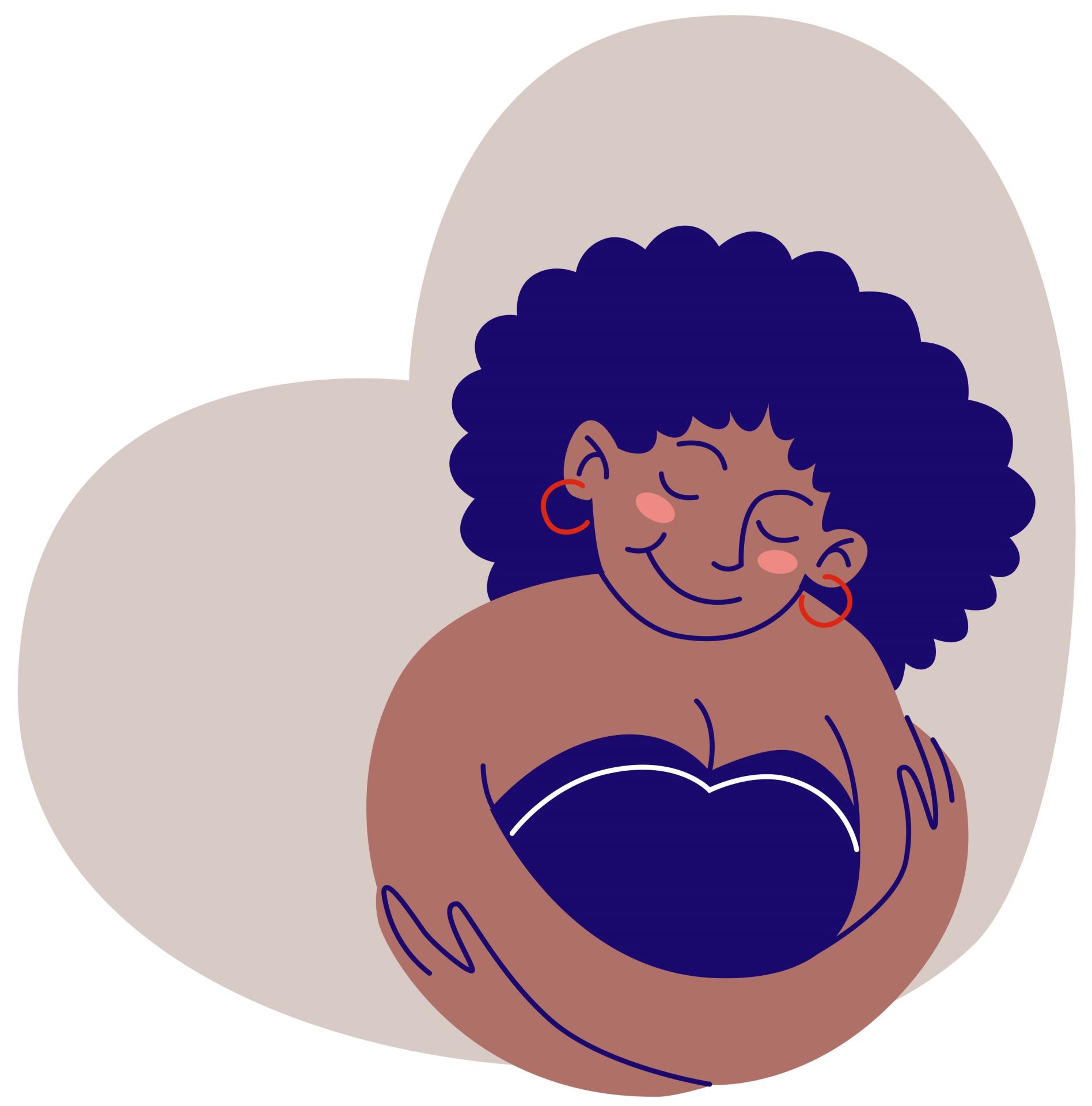 Femme coeur 1